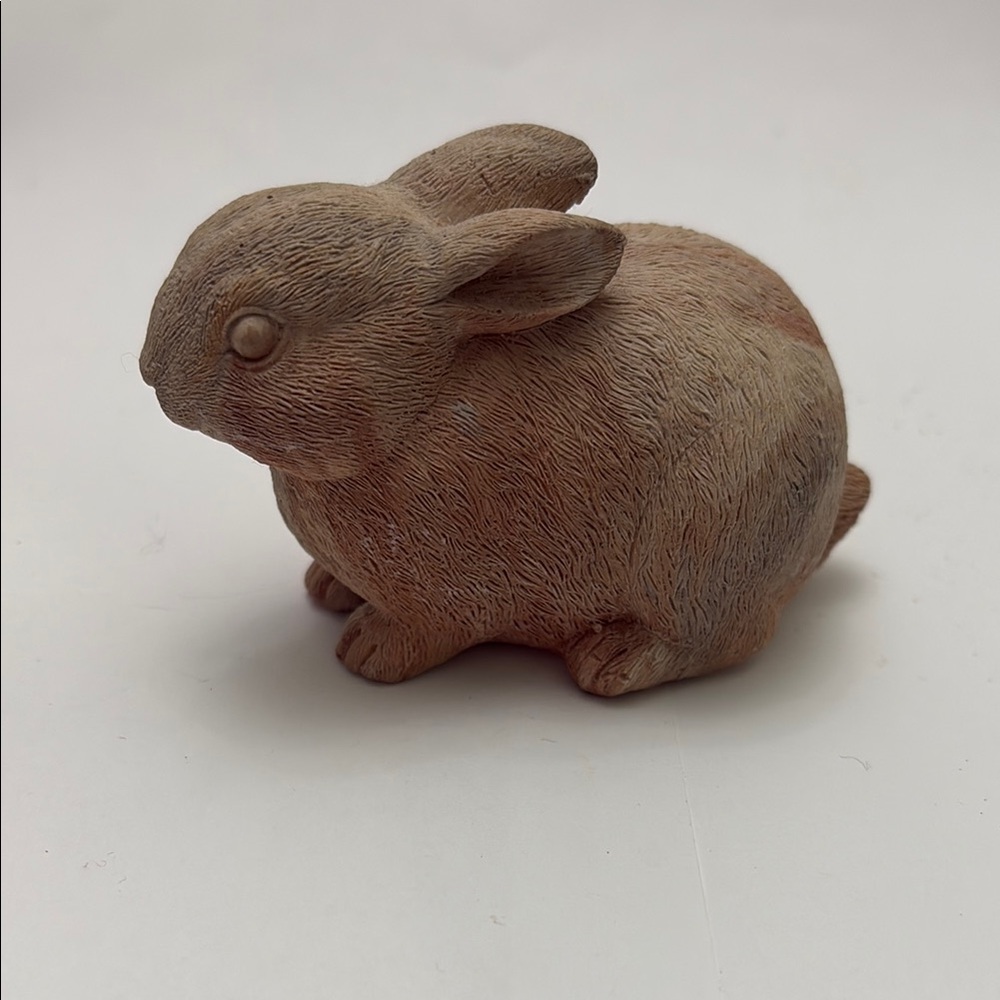 Brown Rabbit Clay Figurine Set - Picture 8 of 15